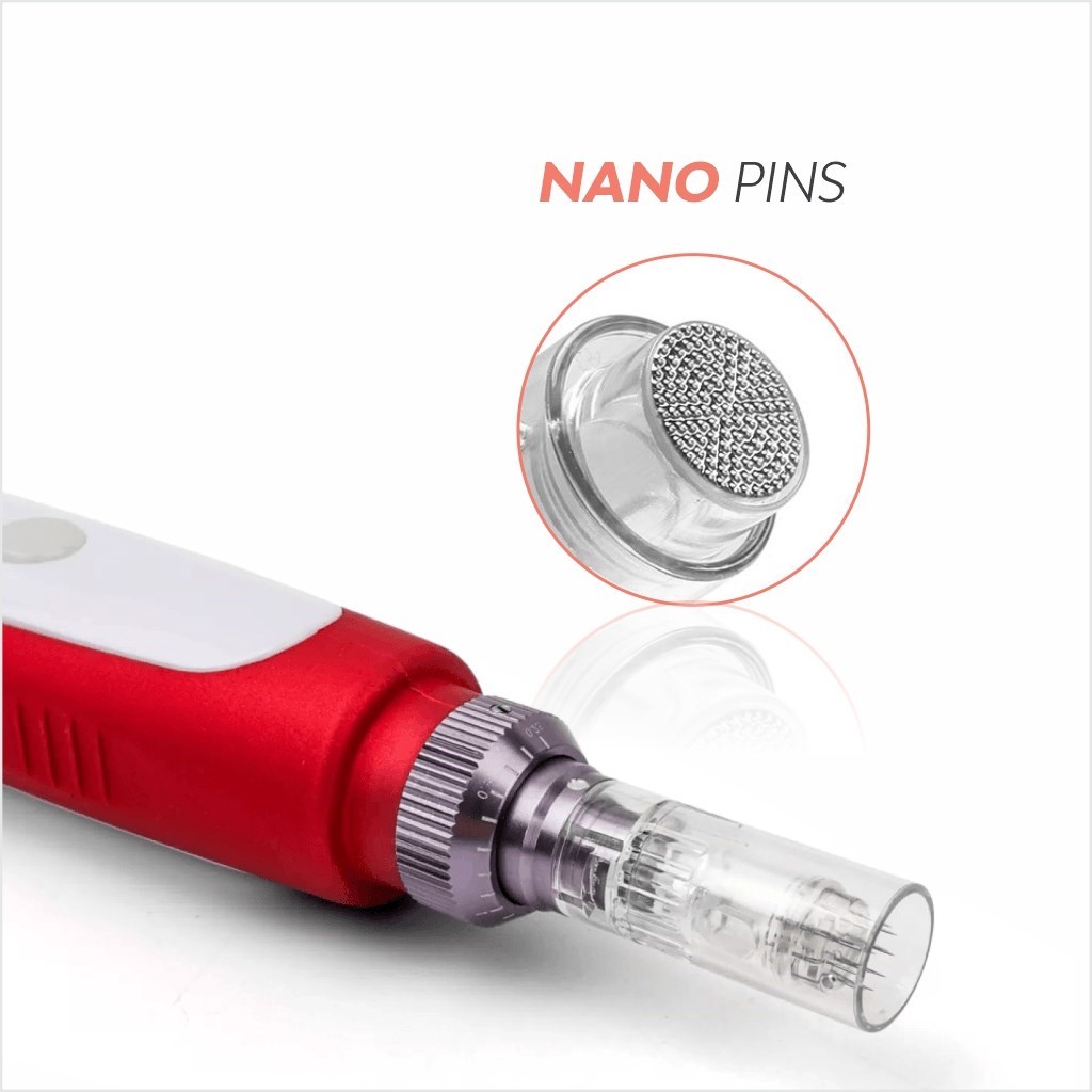 Dermapen İğnesi-BEYAZ (NANO KARTUŞ- 25 ADET) Dr.Pen ULTIMA MYM, M5, M7 Cihazlara Uyumlu